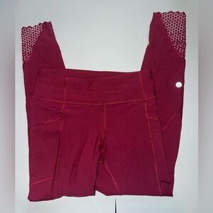 Lululemon Scalloped hem leggings